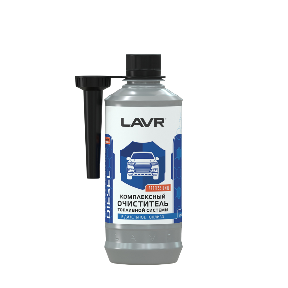 Присадка в дизельное топливо Lavr Complete Fuel System Cleaner Diesel  (0,310 л.) Ln2124- Заказать. Доставка. Отсрочка